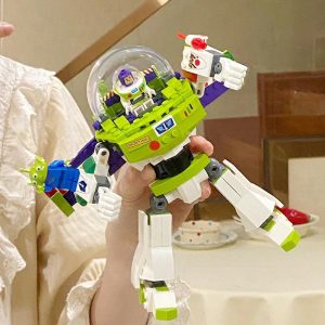 Barn Byggklossar Leksak | Kina Byggkloss Buzz Lightyear Robotleksak Toy Story Figurer Barn Utbildande Byggmodell Present För Pojkar Och Flickor Barn Byggklossar Leksak Barn Byggklossar Leksak