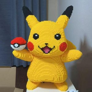 Barn Byggklossar Leksak | Stort Pikachu 3D Pusselbyggsats Med Över 10 000 Bitar – Trendiga Leksaker Och Gåvor För Pojkar Och Flickor. Barn Byggklossar Leksak Barn Byggklossar Leksak