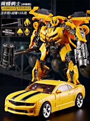 Barnmodell Leksaker | Barnens Transformerande Bilar, Bumblebee Robot, Optimus Prime Officiell Mech-Modell, Leksaker För Pojkar. Barnmodell Leksaker Barnmodell Leksaker