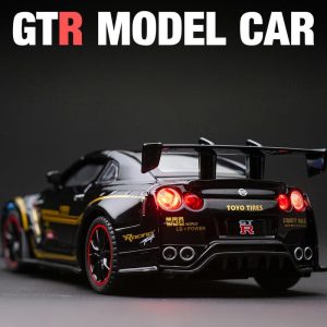 Barnmodell Leksaker | Gtr Sportbil Racing Alloy Bilmodell 1:32 Barn Pojkar Metall Leksaksbil Dekoration Realistisk Bilmodell Barnmodell Leksaker Barnmodell Leksaker