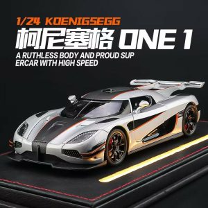 Barnmodell Leksaker | Koenigsegg Alloy Bilmodell Simulation One:1 Supersportbil Barnleksak Gåva Pojke Modellfigur Barnmodell Leksaker Barnmodell Leksaker