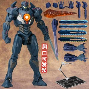 Barnmodell Leksaker | Paciﬁc Rim 2 Revenge Of The Wanderer Barn Leksak Robot Actionfigur Med Ljuseffekter, Rörlig Mech-Modell, Presentidé. Barnmodell Leksaker Barnmodell Leksaker