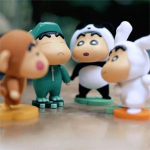 Trendiga Blindboxar | 52Toys Crayon Shin-Chan Djur Chacha Chacha Blind Box Söta Figurer Samlarobjekt Anime Merchandise Trendiga Dekorationer Trendiga Blindboxar Trendiga Blindboxar