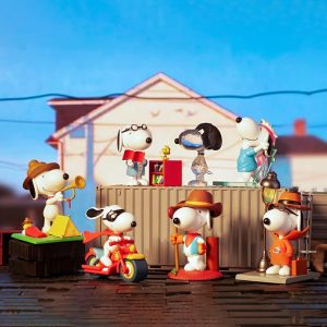 Trendiga Blindboxar | Snoopy Mångsidig Figur Blind Box Anime Merchandise Kreativa Trendiga Födelsedagspresenter Samlarobjekt Leksaker Trendiga Blindboxar Trendiga Blindboxar