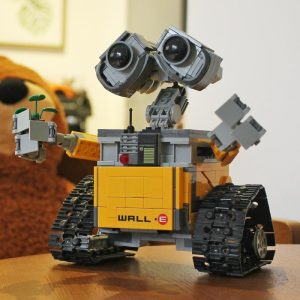 Barn Byggklossar Leksak | Wall-E Robot Byggsats Leksak För Barn, Pedagogisk Leksak För Pojkar Över 6 År, 10 Figurer, Små Bitar, 4 Pussel. Barn Byggklossar Leksak Barn Byggklossar Leksak